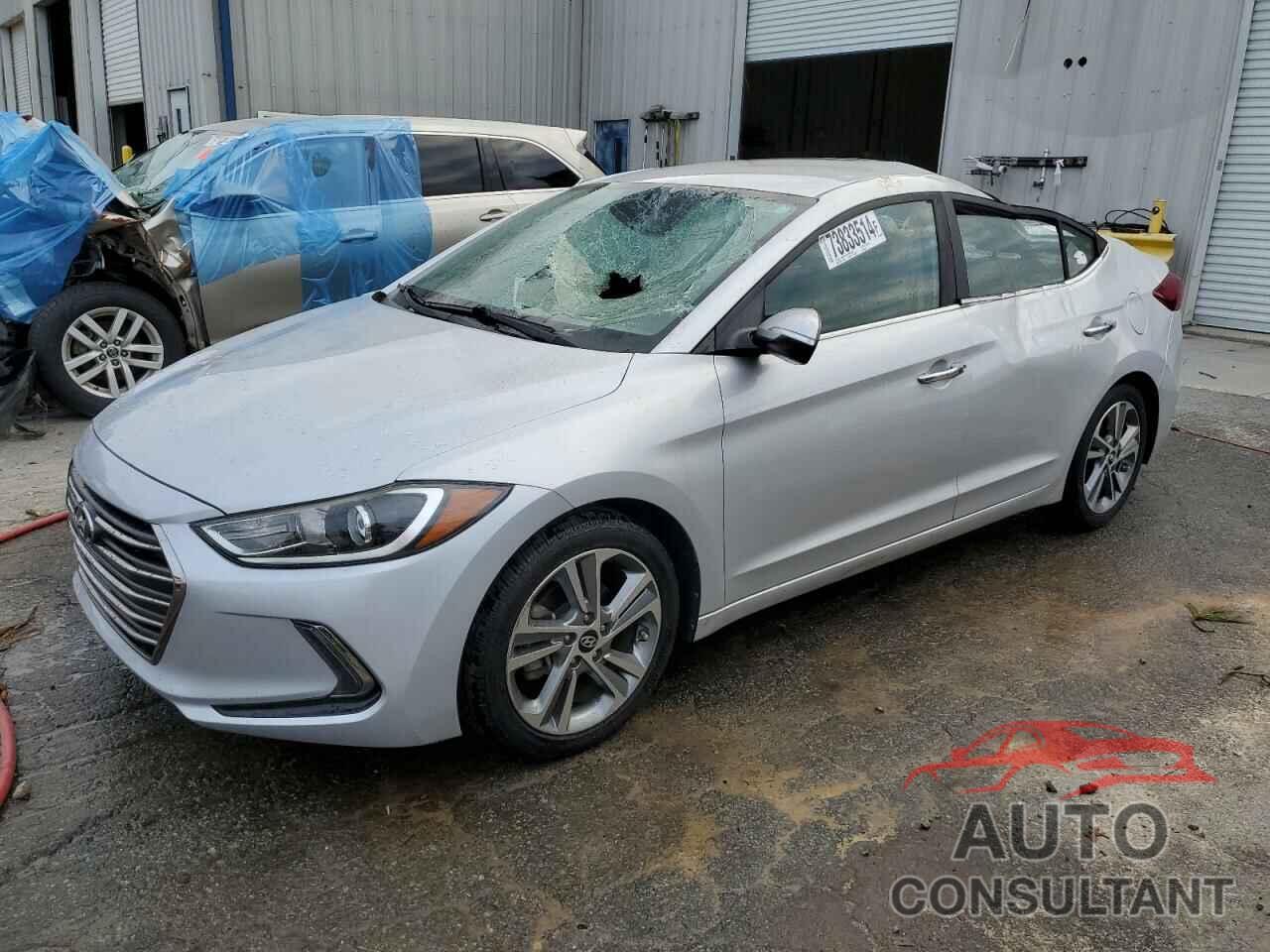 HYUNDAI ELANTRA 2017 - KMHD84LF9HU062031