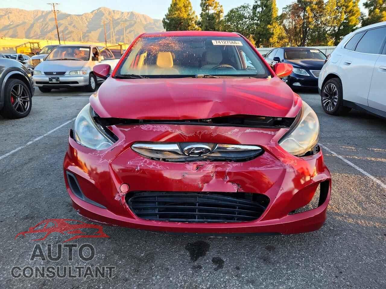 HYUNDAI ACCENT 2014 - KMHCT4AE5EU743027