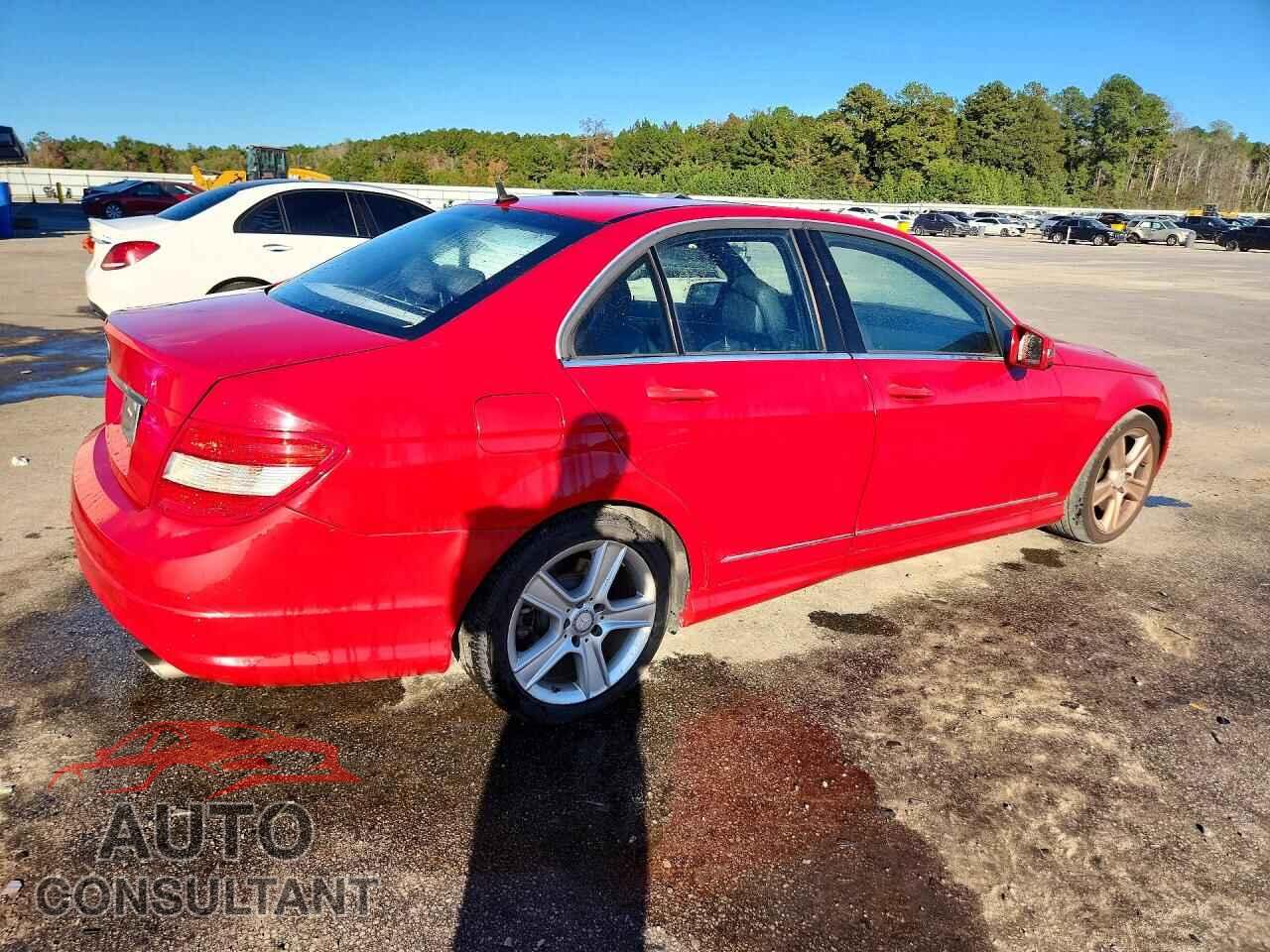 MERCEDES-BENZ C-CLASS 2011 - WDDGF5EB4BR134373