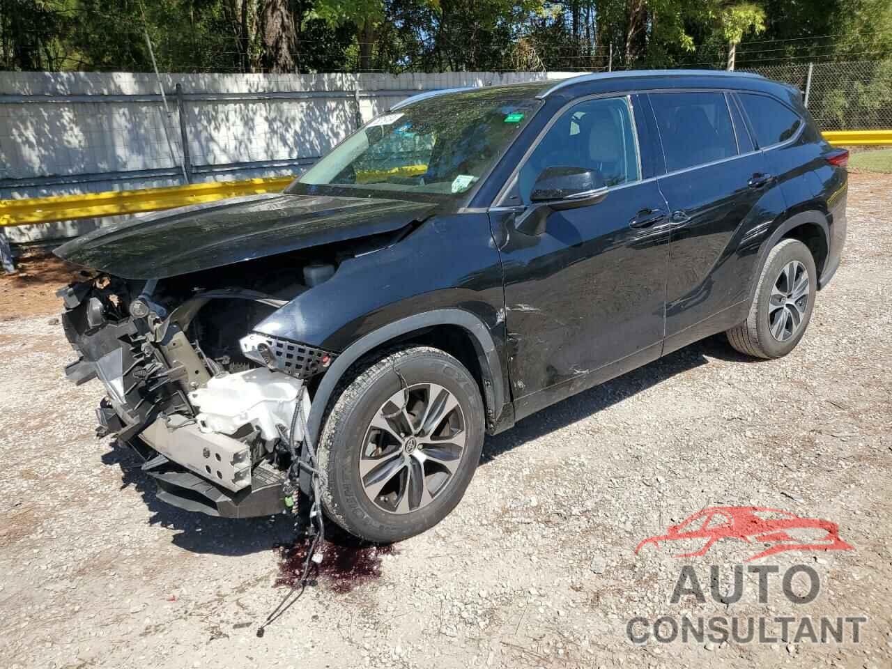 TOYOTA HIGHLANDER 2021 - 5TDGZRAH3MS538207