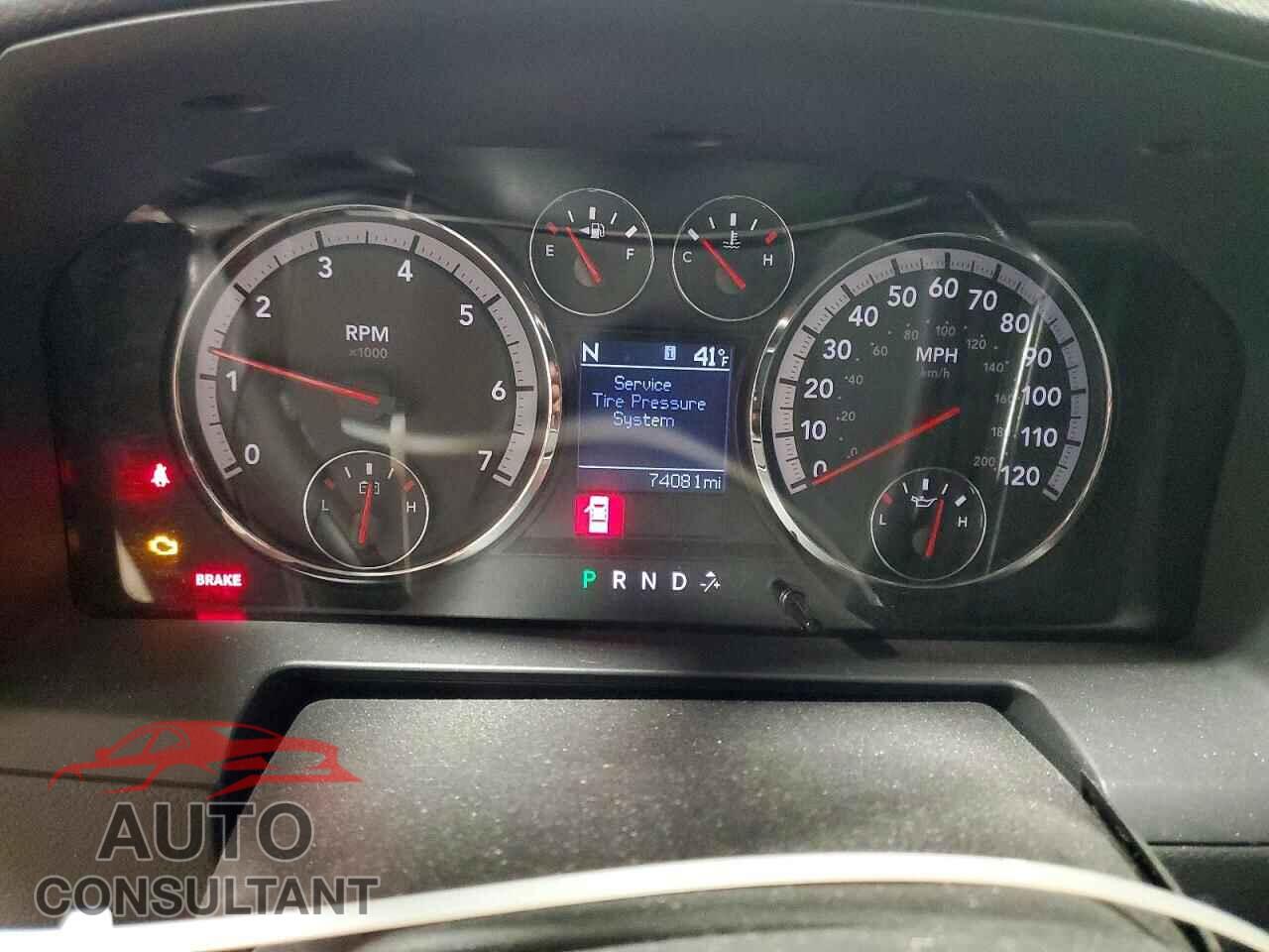DODGE RAM 1500 2012 - 1C6RD7NT4CS269822