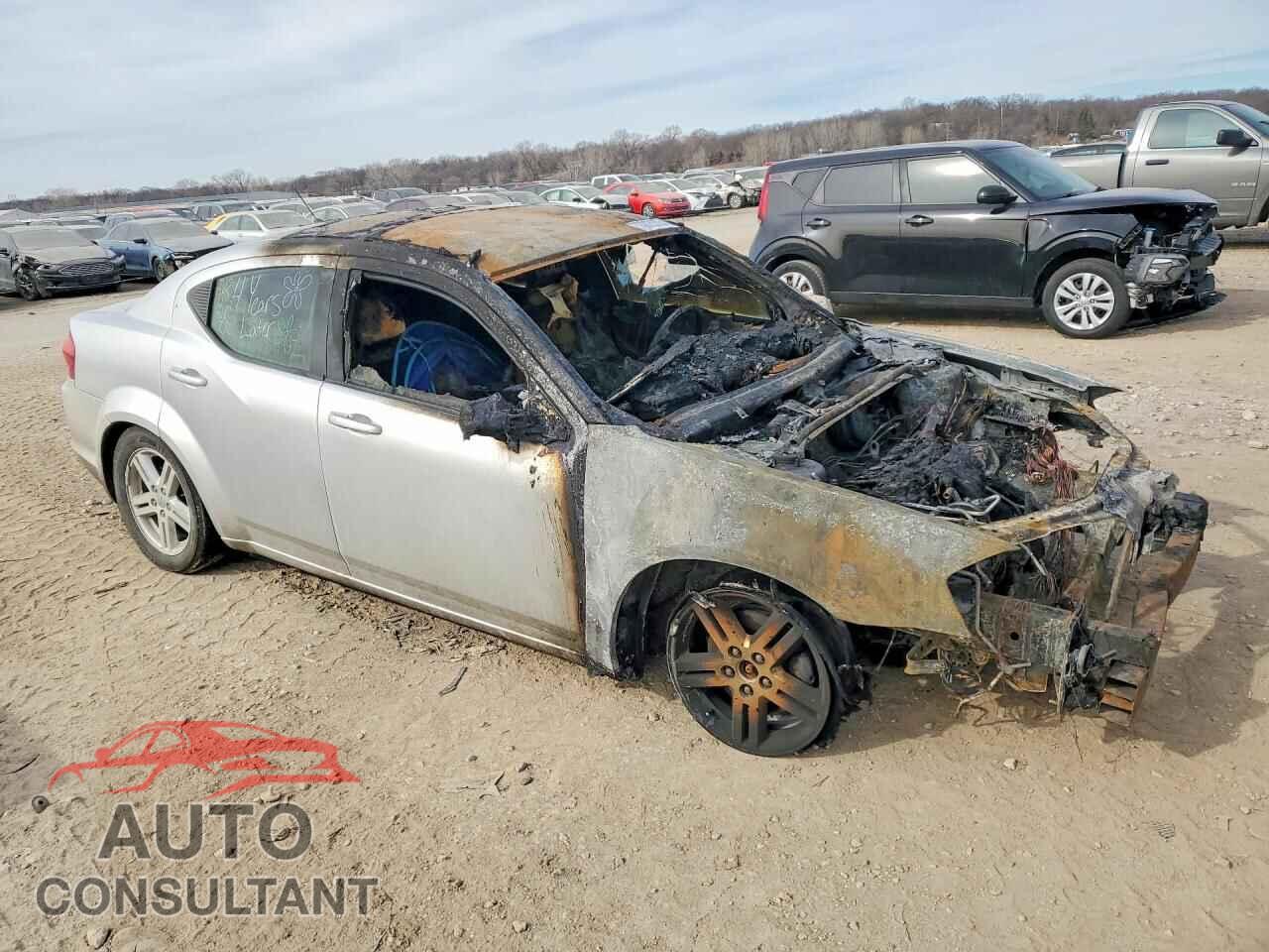 DODGE AVENGER 2012 - 1C3CDZCB3CN158945
