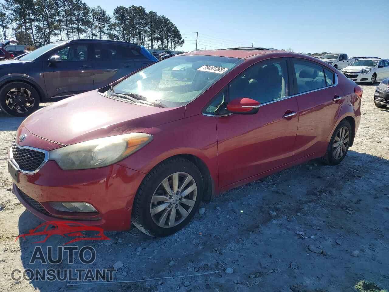 KIA FORTE 2014 - KNAFX4A86E5206609