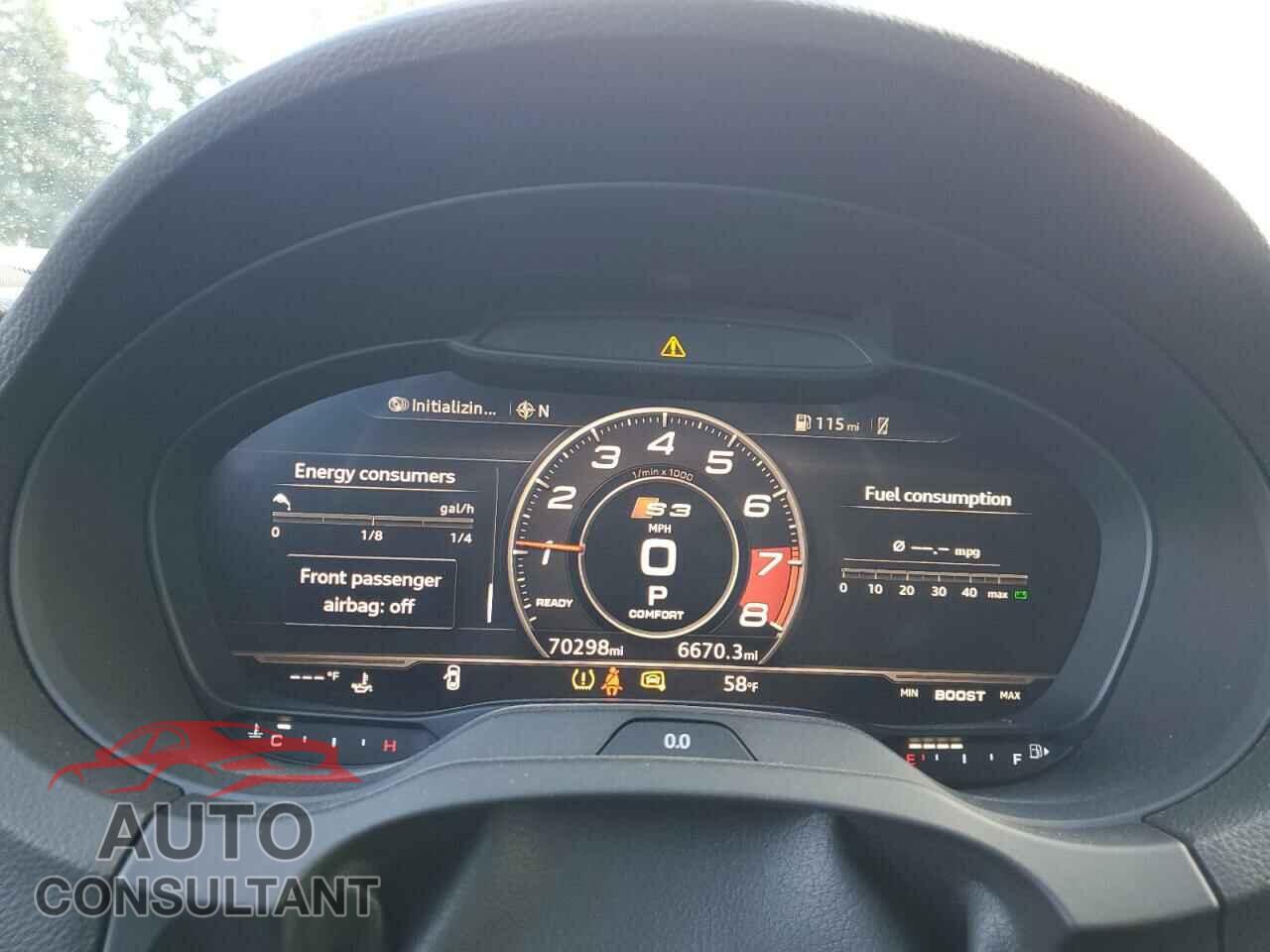 AUDI S3 2017 - WAUB1GFF2H1041131