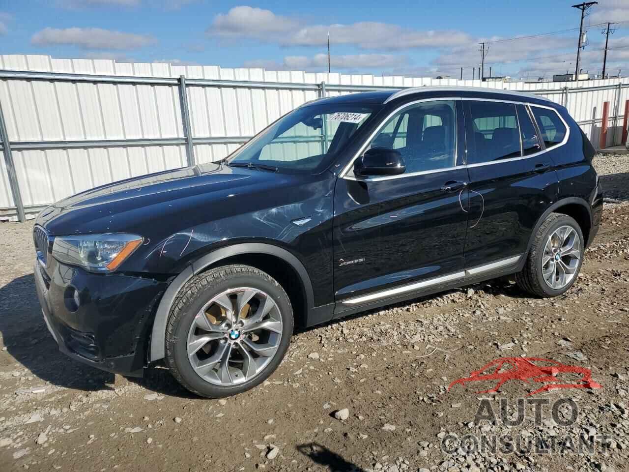 BMW X3 2016 - 5UXWX9C54G0D93868