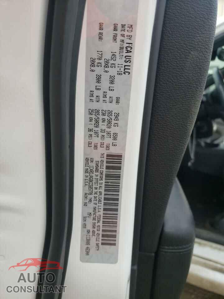 DODGE DURANGO 2019 - 1C4RDJAG8KC585778