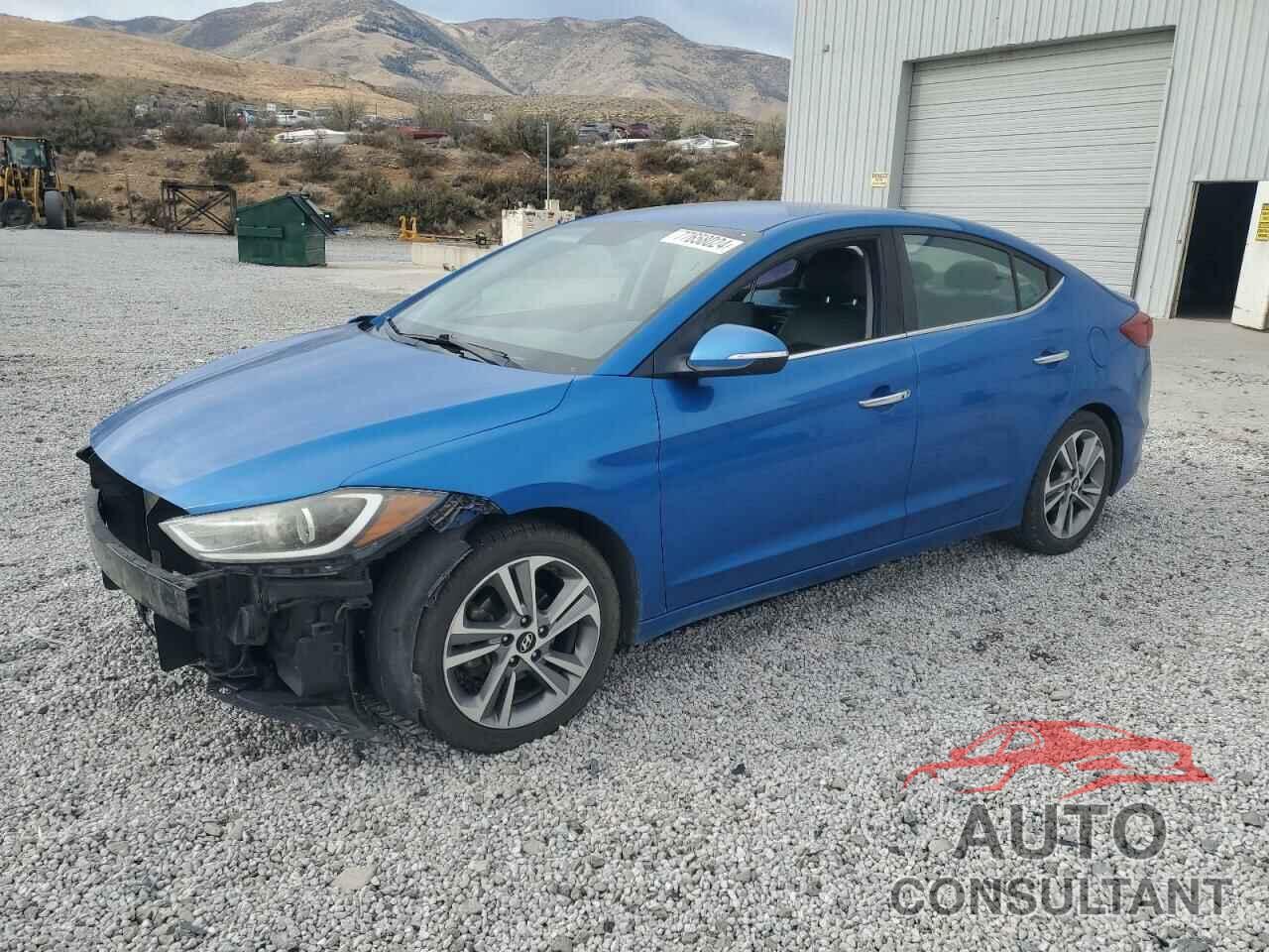 HYUNDAI ELANTRA 2017 - KMHD84LF0HU263901