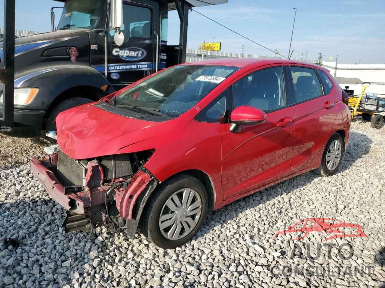 HONDA FIT 2016 - JHMGK5H57GX030554