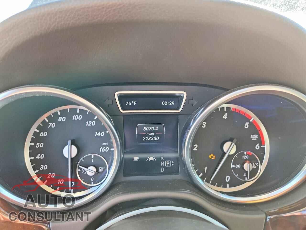 MERCEDES-BENZ M-CLASS 2013 - 4JGDA2EB2DA234172