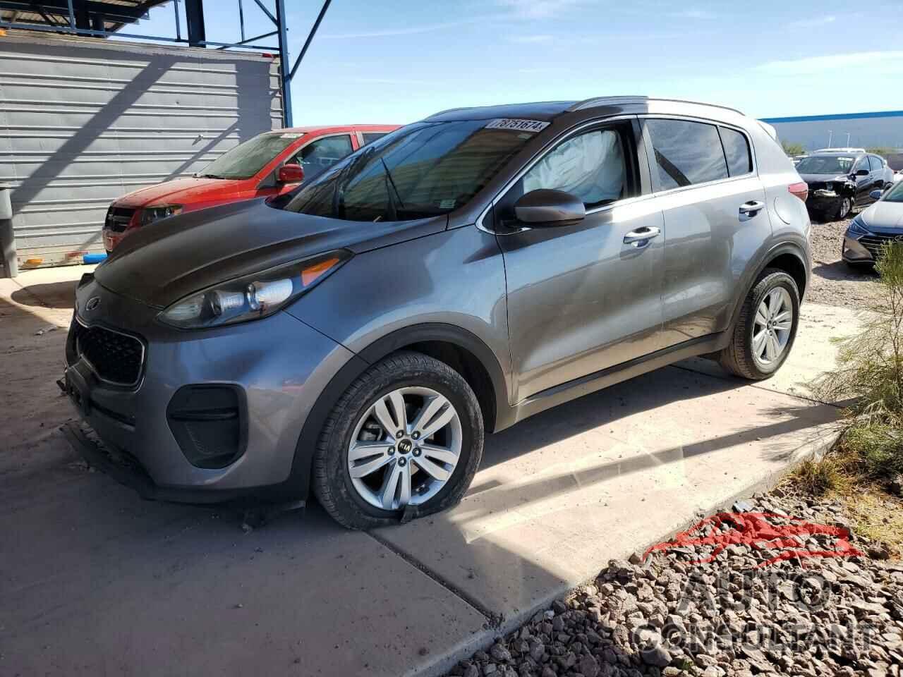 KIA SPORTAGE 2017 - KNDPM3AC9H7220706