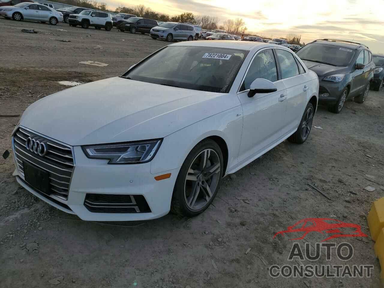 AUDI A4 2017 - WAULNAF49HN044735