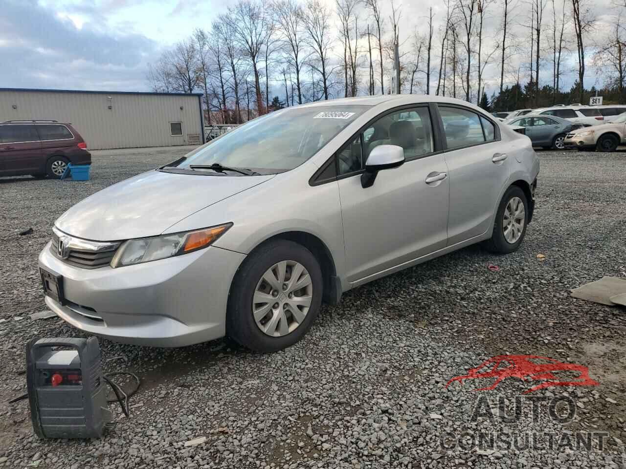 HONDA CIVIC 2012 - 2HGFB2F53CH314388