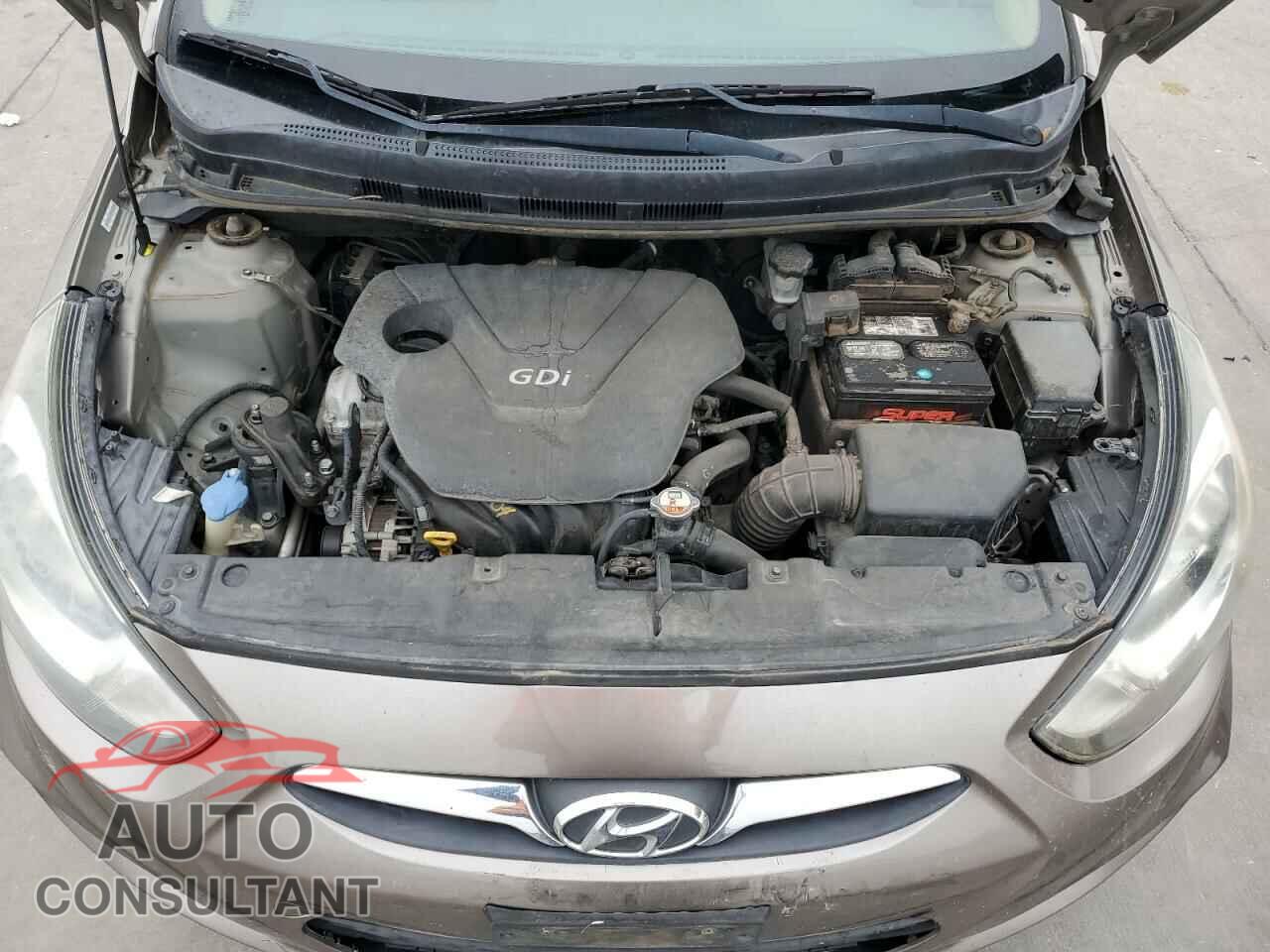 HYUNDAI ACCENT 2013 - KMHCT4AE6DU464488