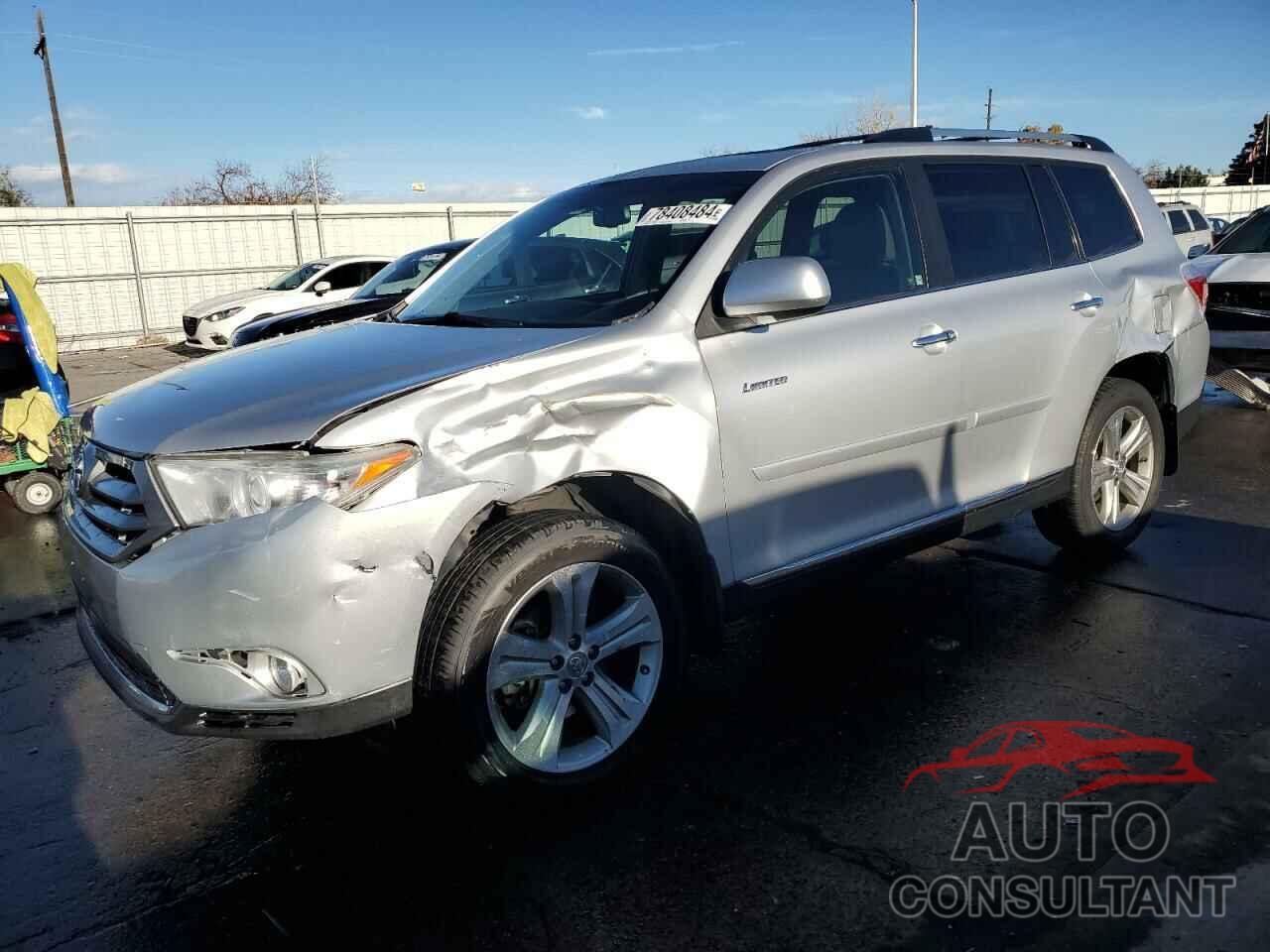 TOYOTA HIGHLANDER 2012 - 5TDDK3EH6CS143564