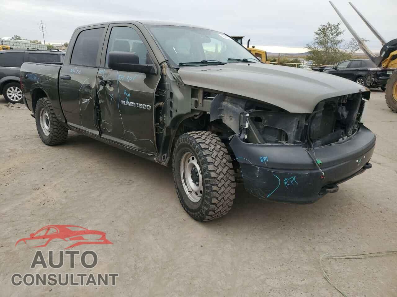DODGE RAM 1500 2012 - 1C6RD7KP9CS279446