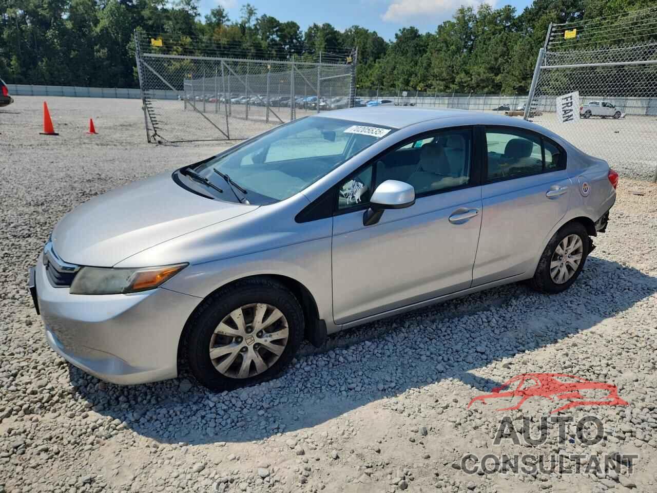 HONDA CIVIC 2012 - 19XFB2F51CE103720