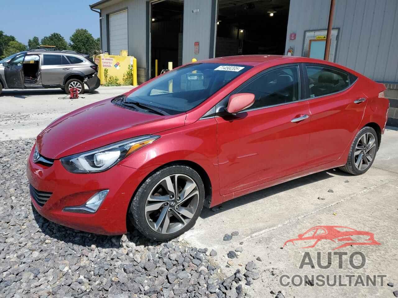 HYUNDAI ELANTRA 2015 - KMHDH4AE4FU358534