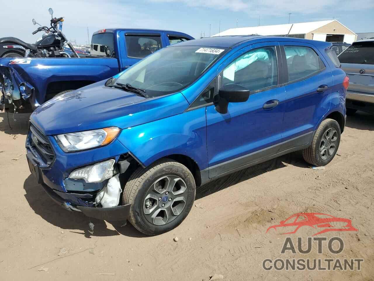 FORD ECOSPORT 2021 - MAJ6S3FL0MC418091