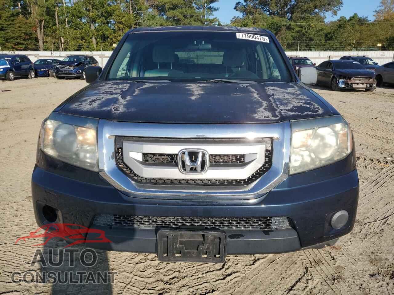 HONDA PILOT 2010 - 5FNYF4H27AB003088