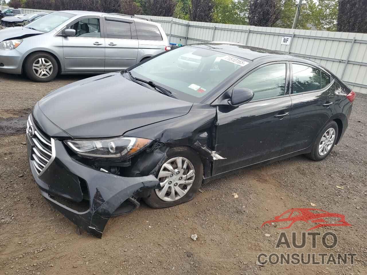 HYUNDAI ELANTRA 2018 - 5NPD74LF4JH278893