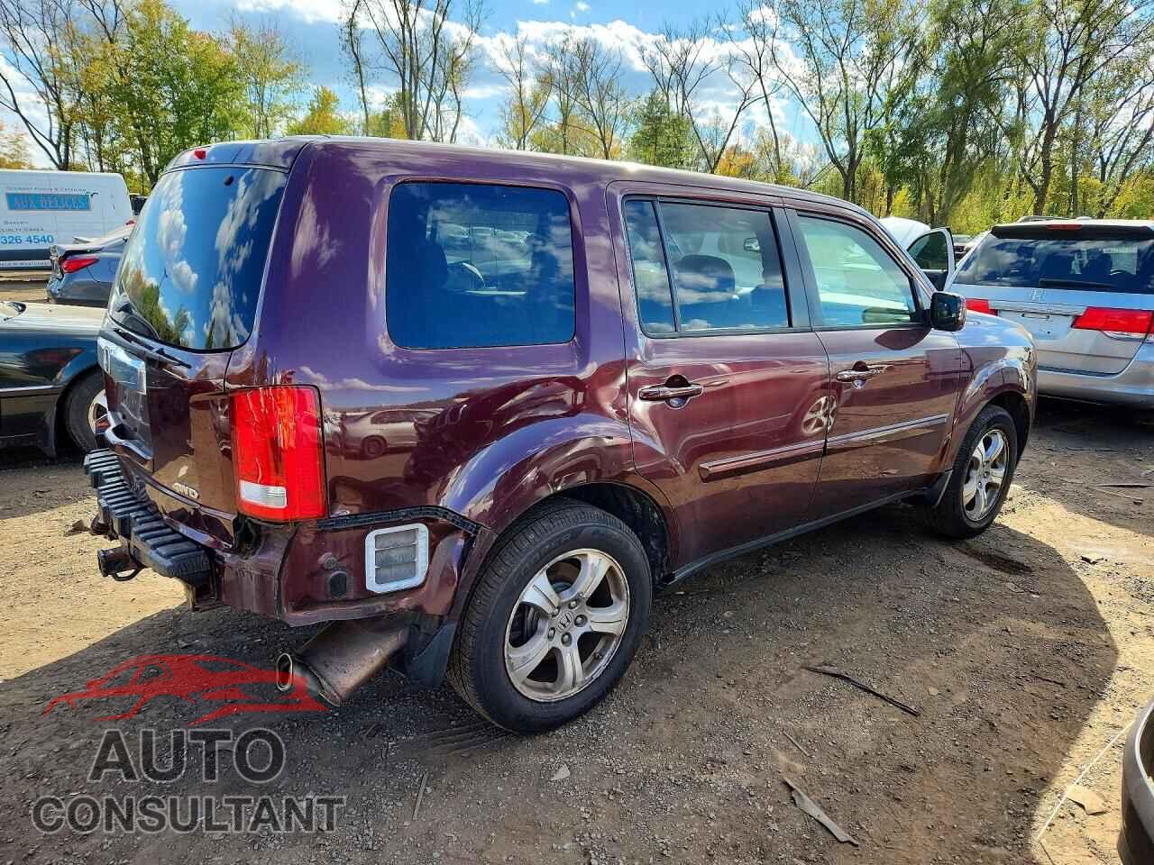 HONDA PILOT 2014 - 5FNYF4H58EB039422