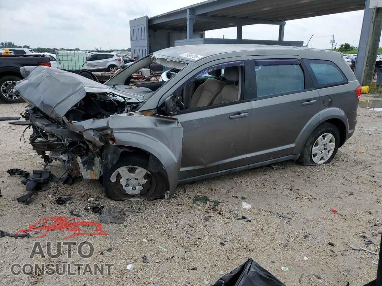 DODGE JOURNEY 2012 - 3C4PDCAB7CT204175