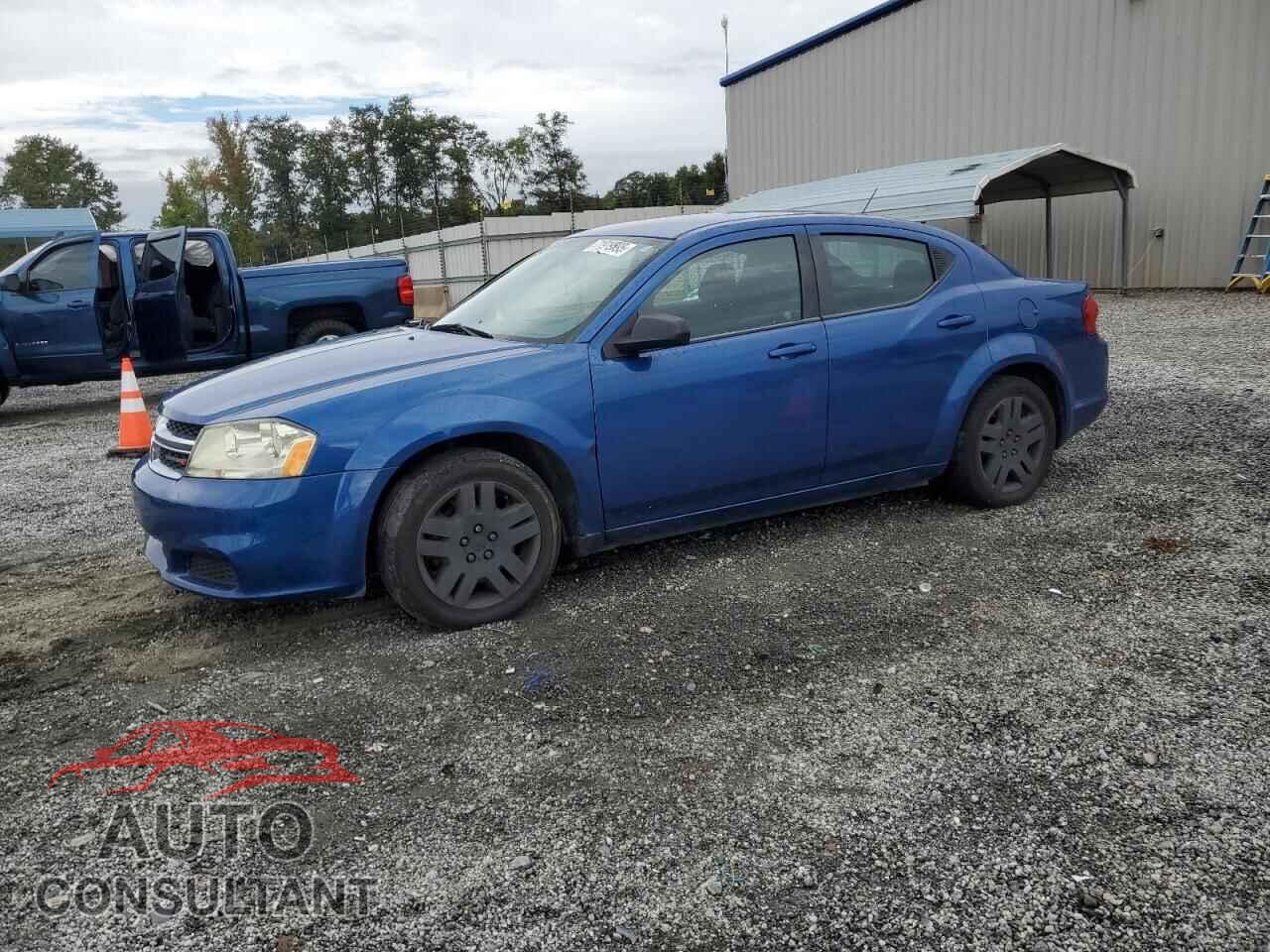 DODGE AVENGER 2013 - 1C3CDZAB9DN682525