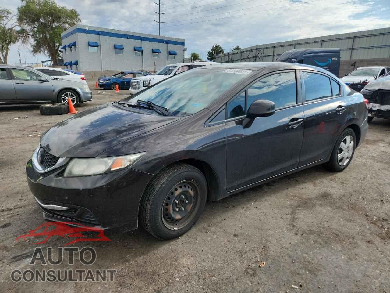 HONDA CIVIC 2013 - 2HGFB2F50DH597544