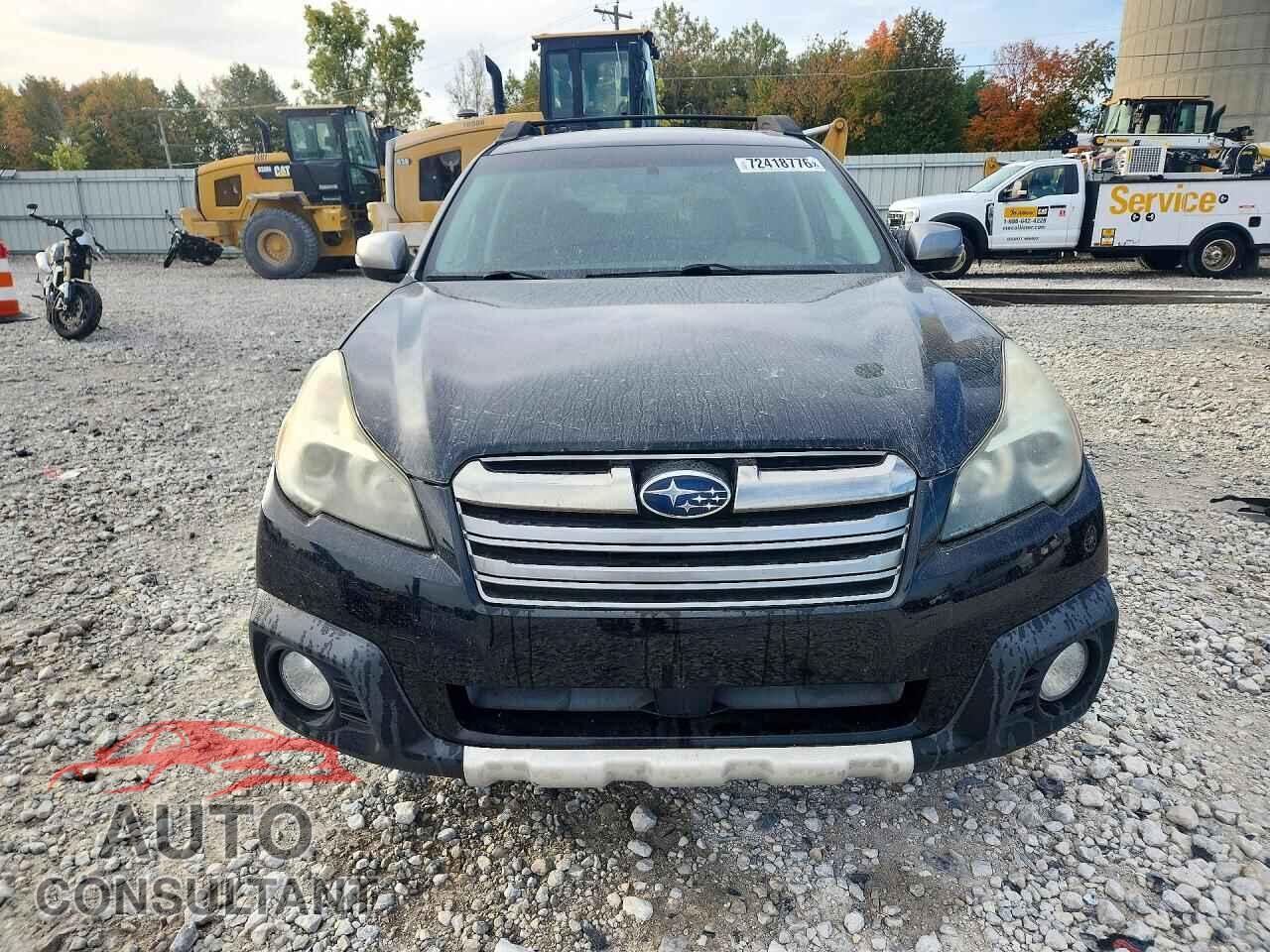 SUBARU OUTBACK 2013 - 4S4BRBSC4D3254666