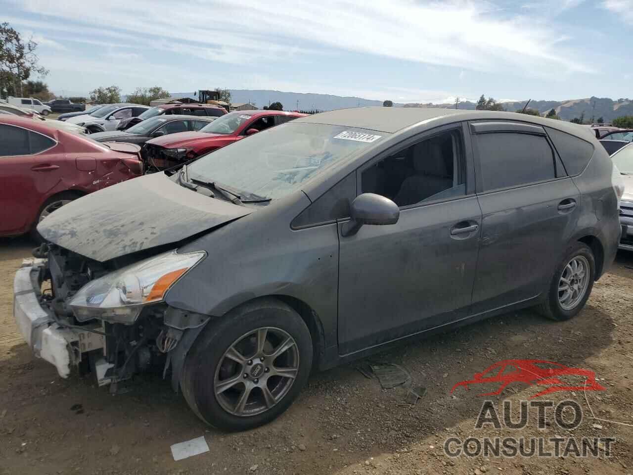 TOYOTA PRIUS 2012 - JTDZN3EU0C3087195