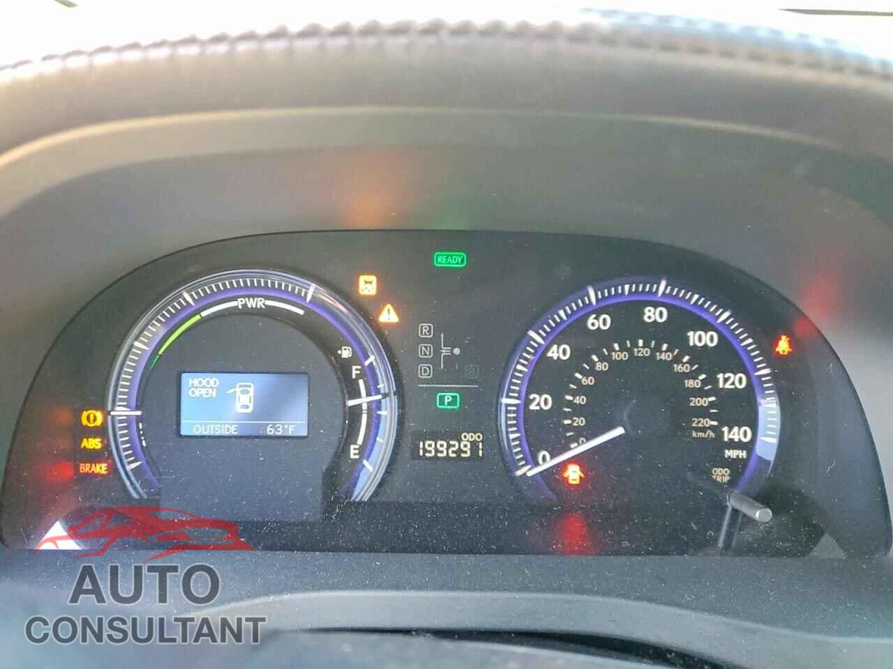 LEXUS HS 2010 - JTHBB1BA8A2021214