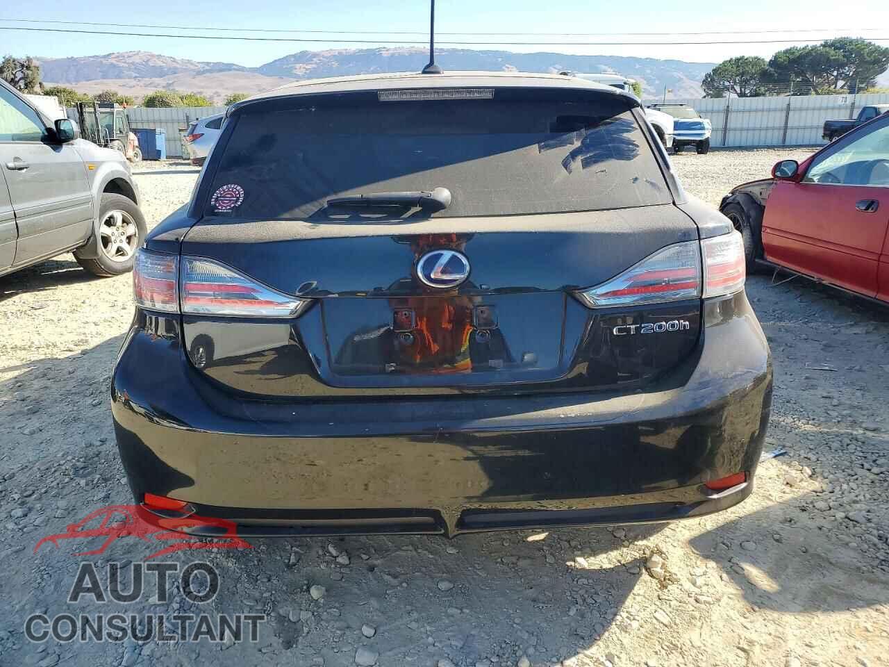 LEXUS CT 200 2012 - JTHKD5BH5C2099712