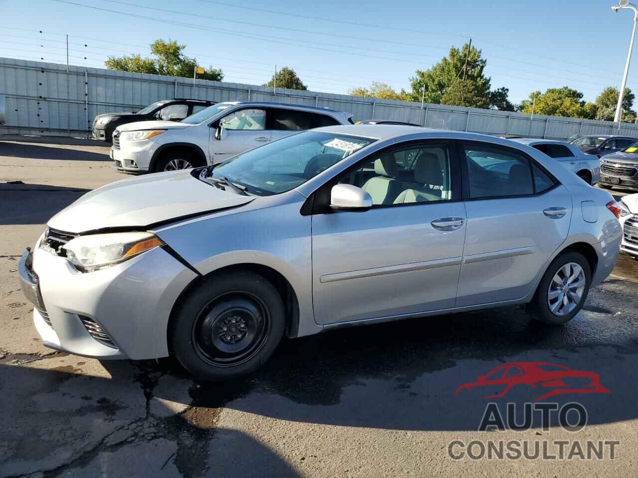 TOYOTA COROLLA 2015 - 5YFBURHE2FP361391