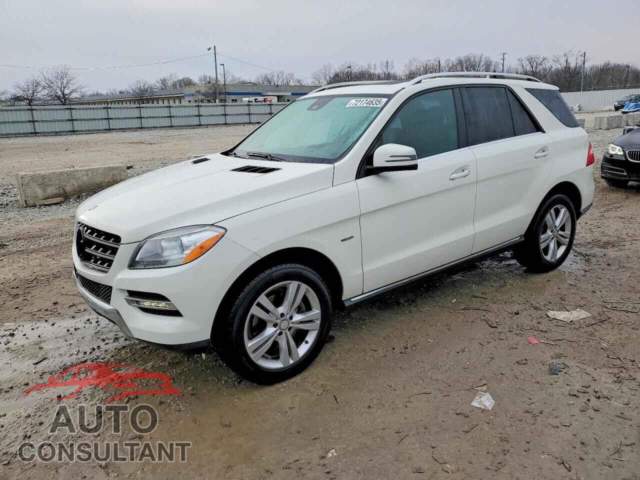 MERCEDES-BENZ M-CLASS 2012 - 4JGDA2EBXCA074878