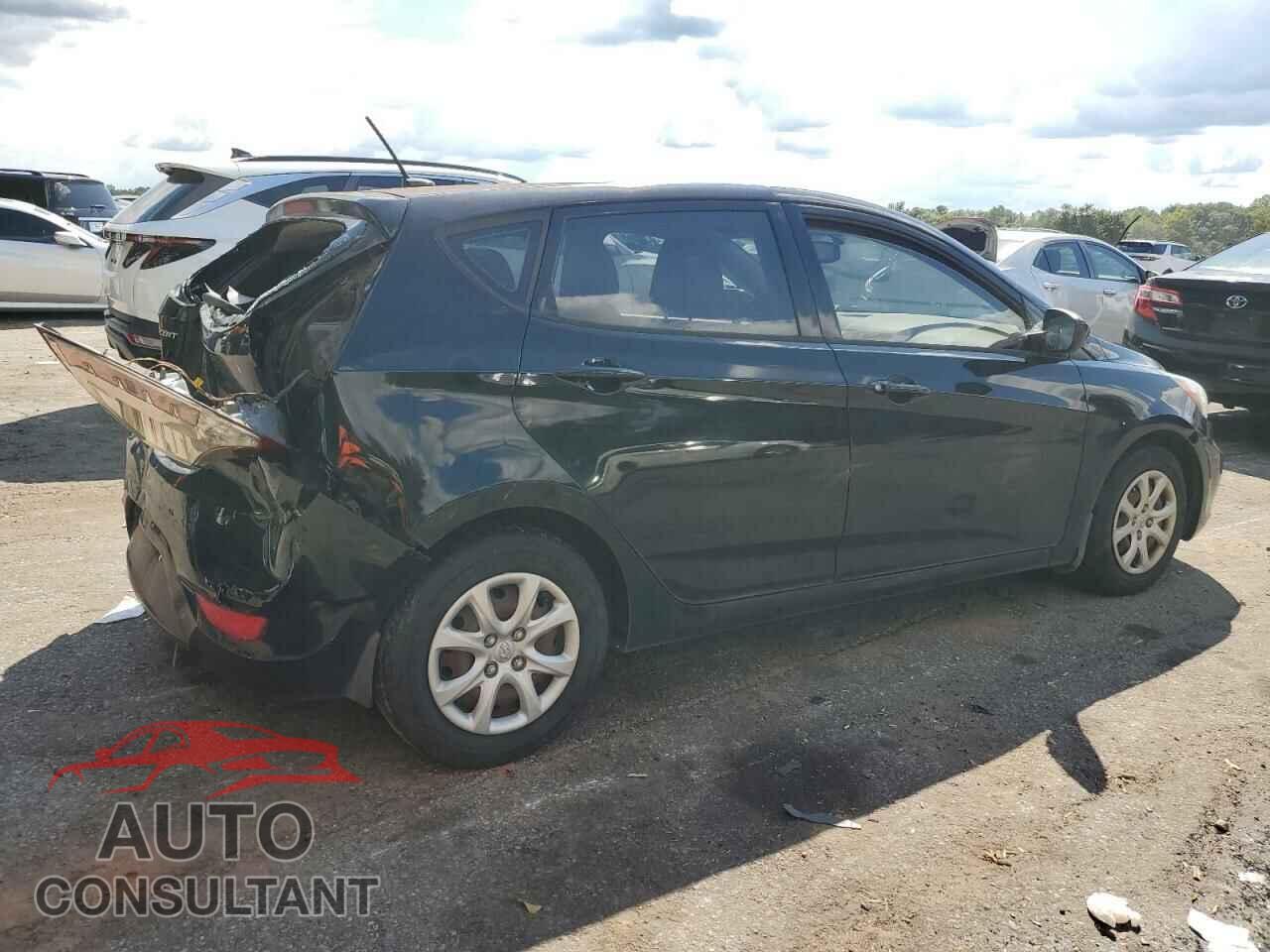 HYUNDAI ACCENT 2013 - KMHCT5AE2DU093335