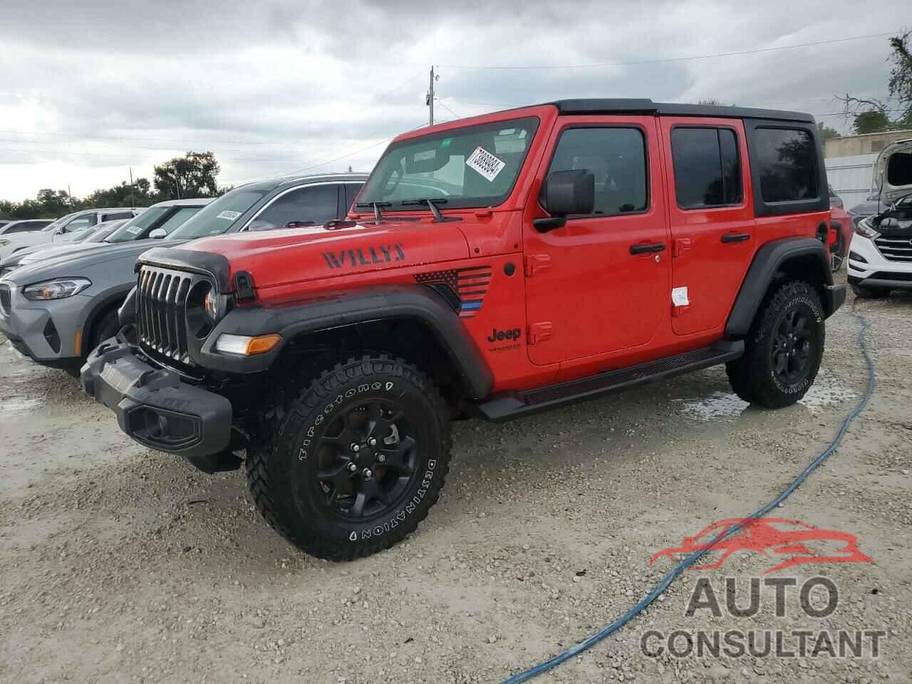 JEEP WRANGLER 2022 - 1C4HJXDN7NW237703