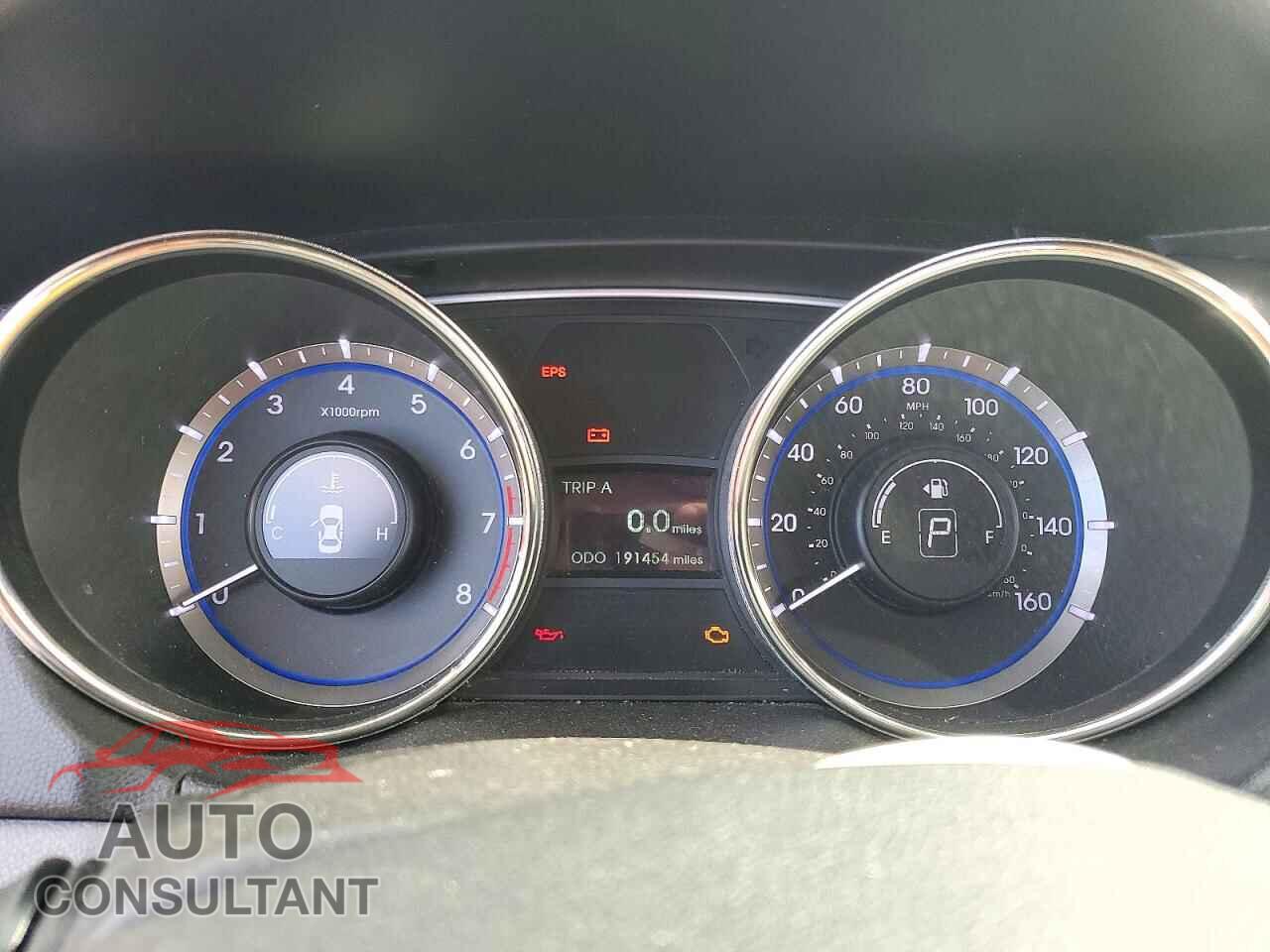 HYUNDAI SONATA 2012 - 5NPEB4AC2CH314921