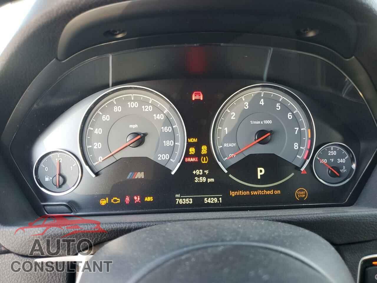 BMW M3 2017 - WBS8M9C50H5G83640