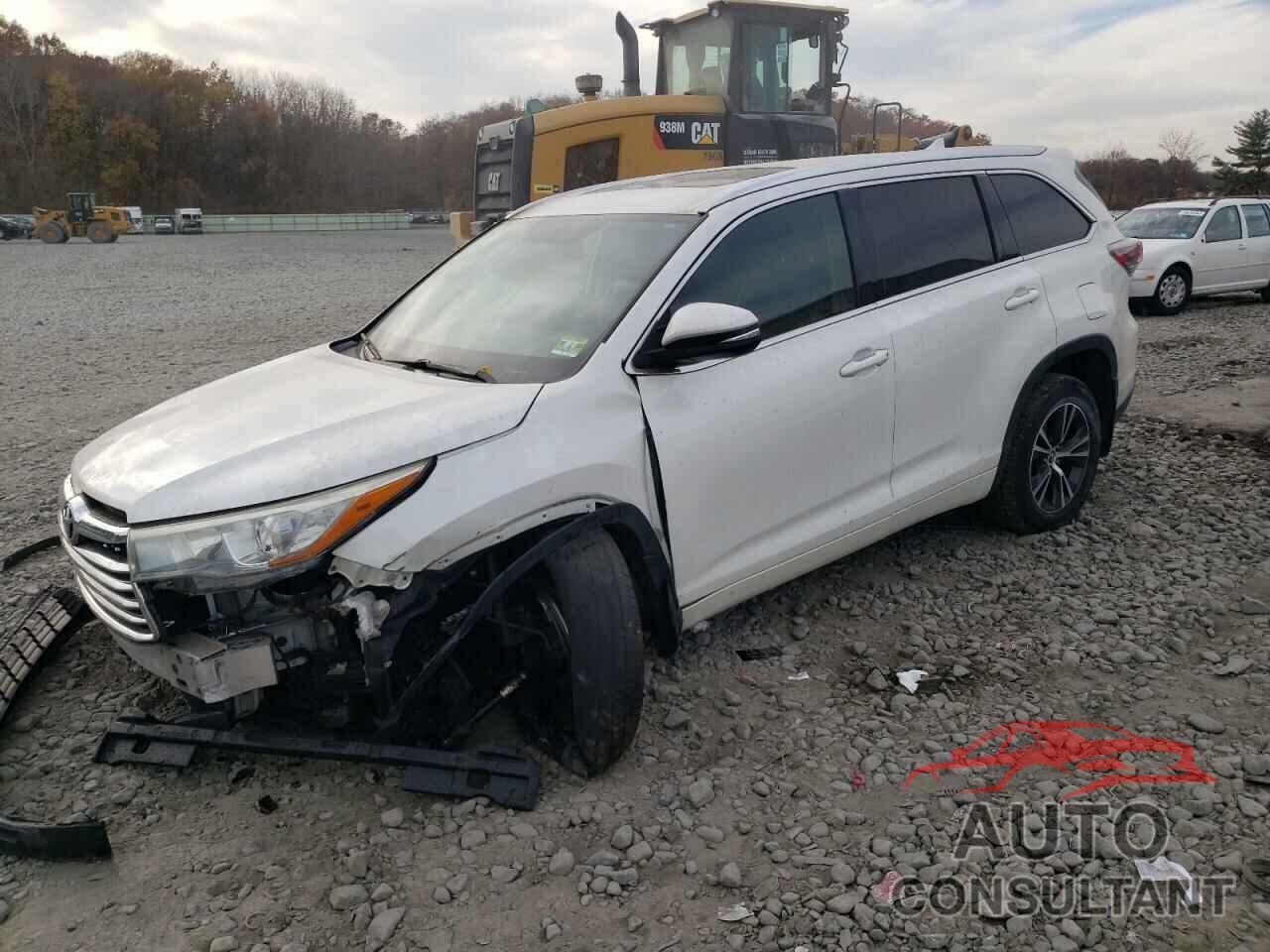 TOYOTA HIGHLANDER 2016 - 5TDJKRFH2GS251688