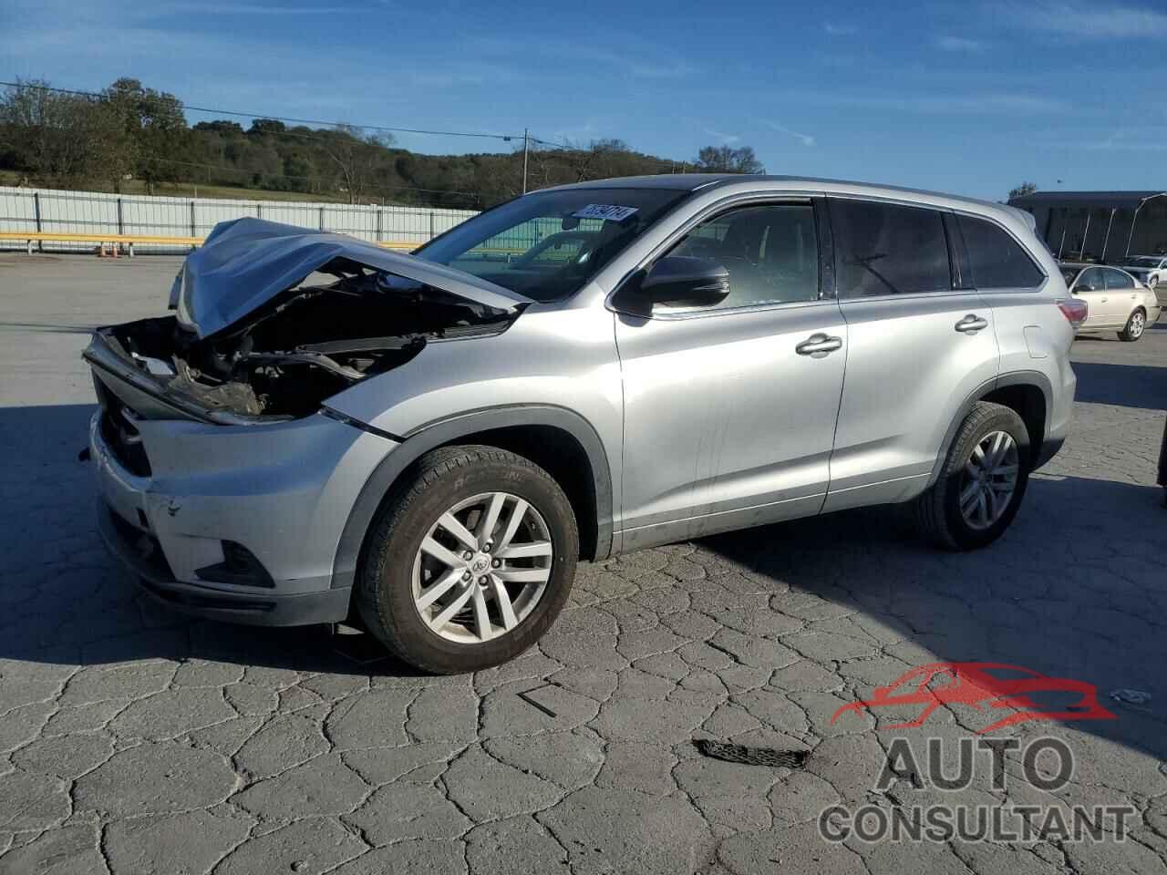 TOYOTA HIGHLANDER 2015 - 5TDZARFH6FS010575