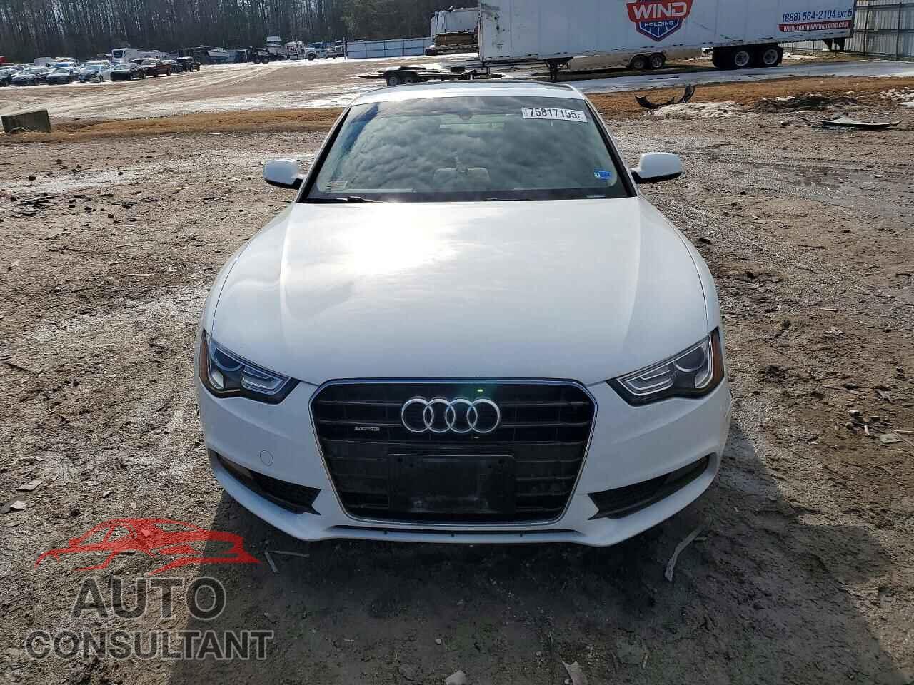 AUDI A5 2013 - WAUCFAFR6DA048316