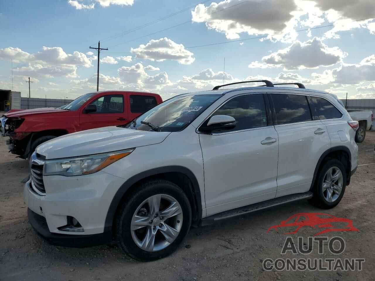 TOYOTA HIGHLANDER 2015 - 5TDYKRFH2FS113162