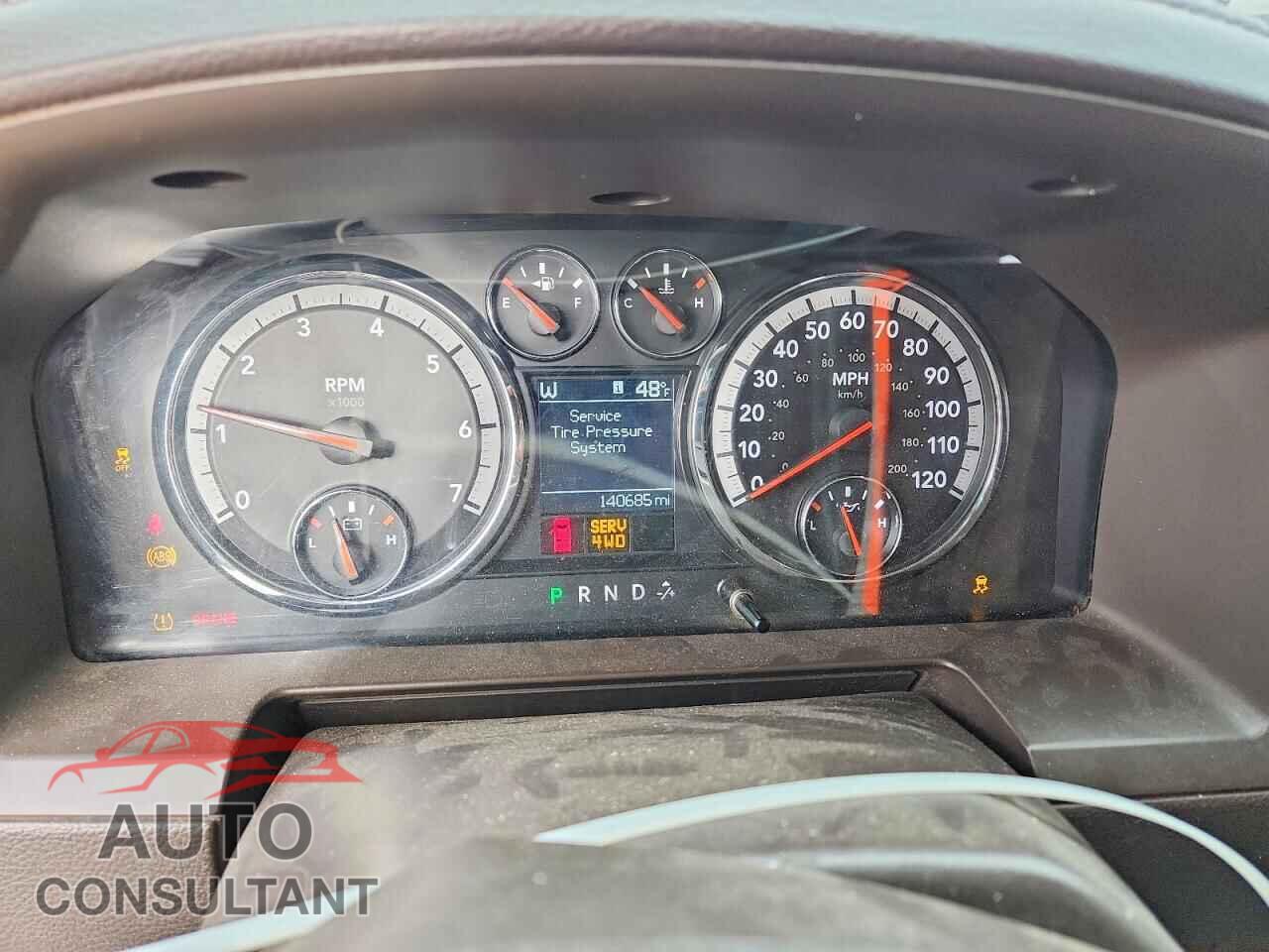DODGE RAM 1500 2012 - 1C6RD7NT4CS293327
