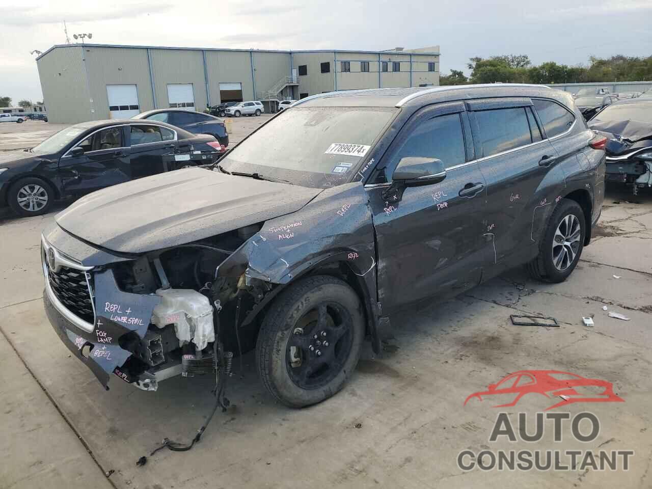 TOYOTA HIGHLANDER 2020 - 5TDGZRAH0LS507656