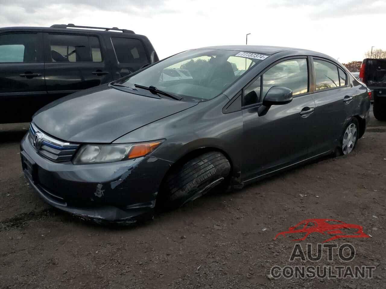 HONDA CIVIC 2012 - JHMFB4F29CS007217