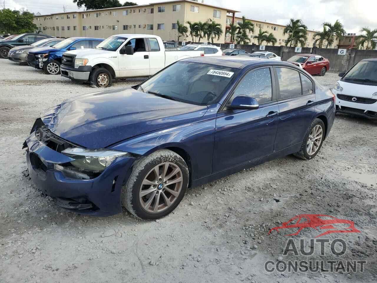 BMW 3 SERIES 2016 - WBA8A9C52GK616113