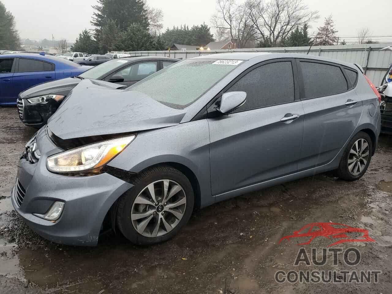 HYUNDAI ACCENT 2017 - KMHCU5AE3HU364616