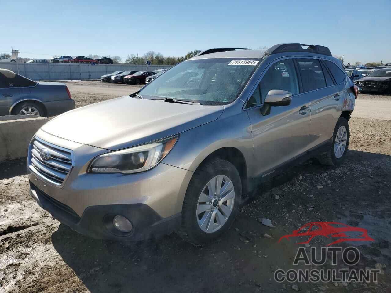 SUBARU OUTBACK 2016 - 4S4BSAFC2G3283614