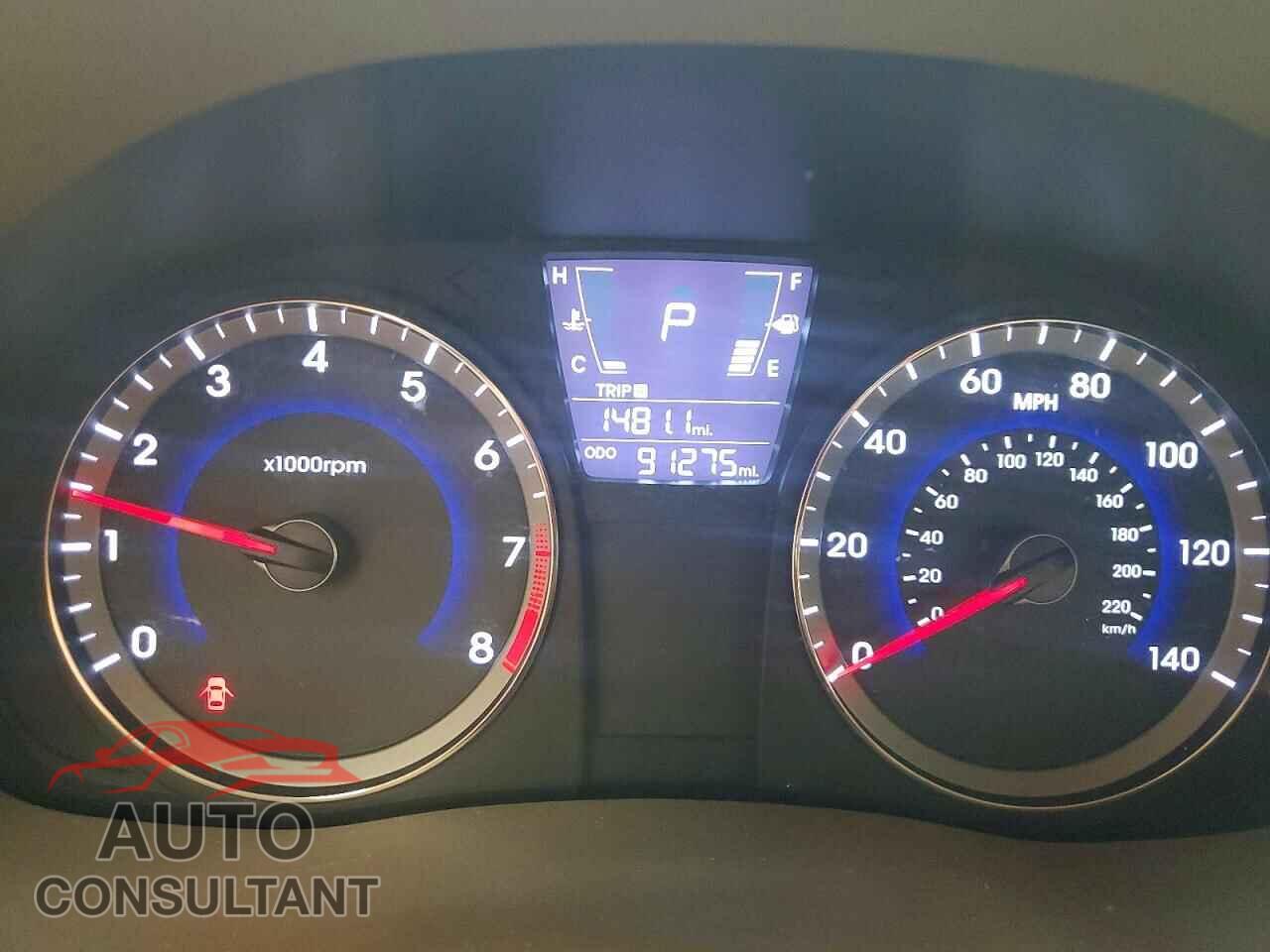 HYUNDAI ACCENT 2014 - KMHCU4AEXEU605318