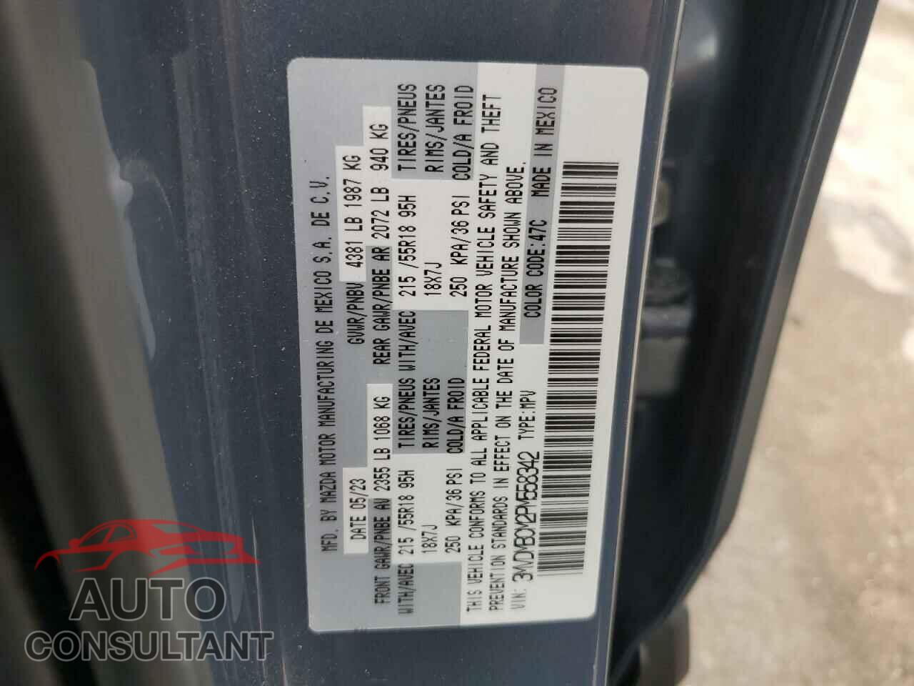 MAZDA CX30 2023 - 3MVDMBCM2PM558342
